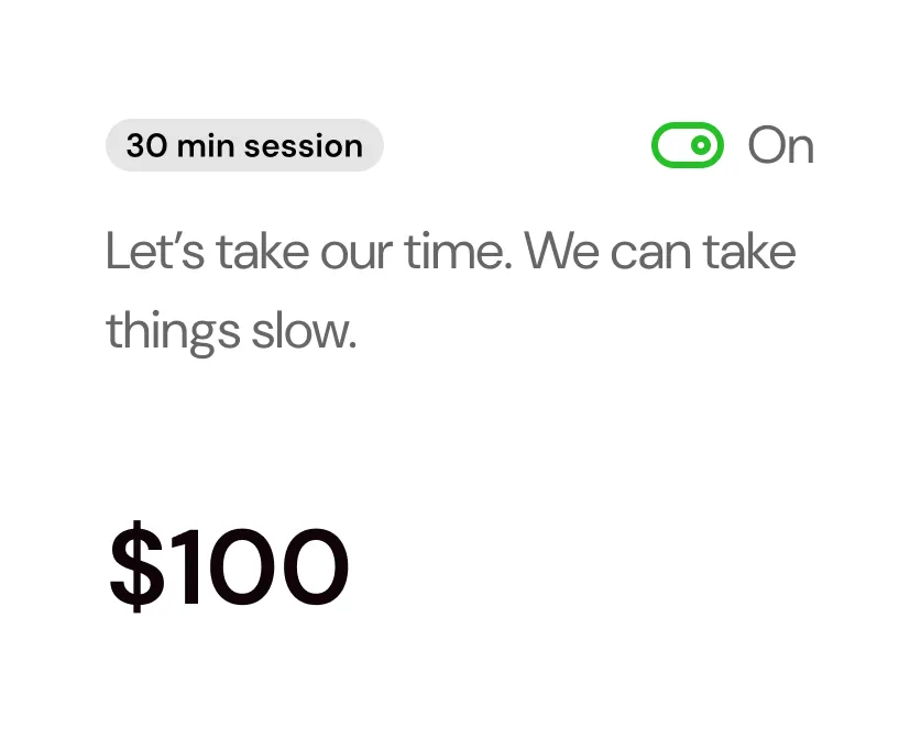 Session card